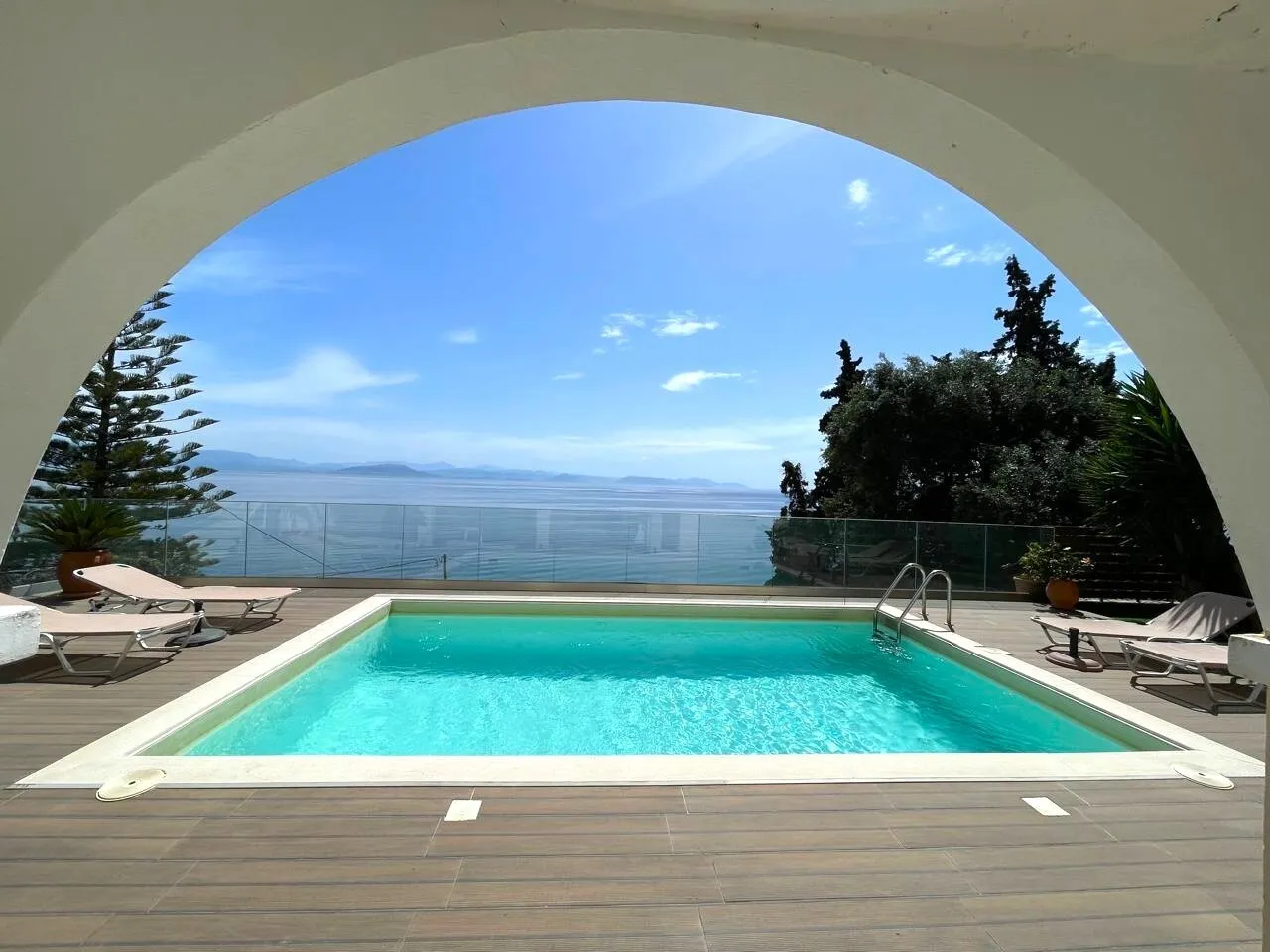 Four-Bedroom Sea View Villa for Sale in Corfu, Ionian Islands