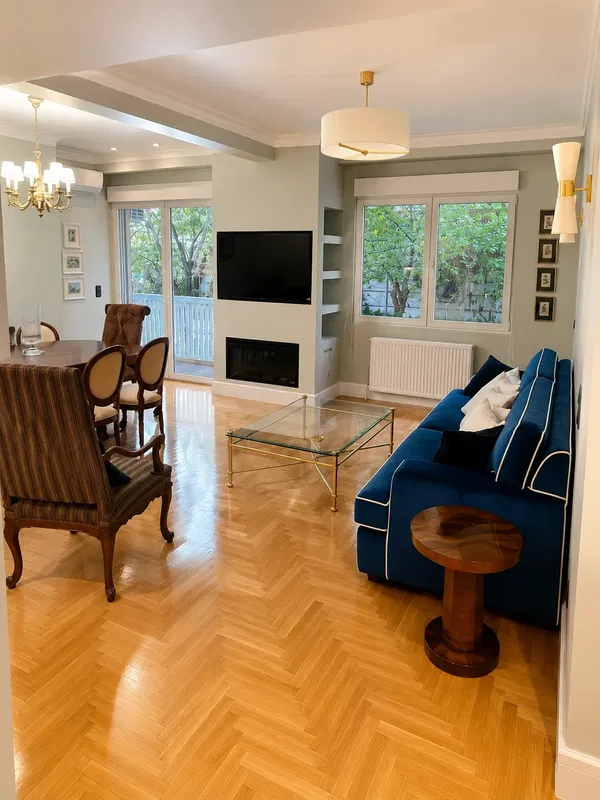 88 m² Renovated Two-Bedroom Apartment for Rent in Kolonaki - Lycabettus, Athens Center