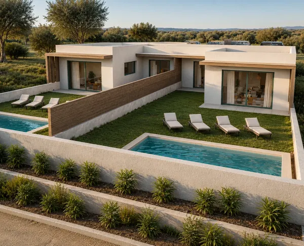 100 m² Seafront Three-Bedroom Villa for Sale in Prasas, Heraklion