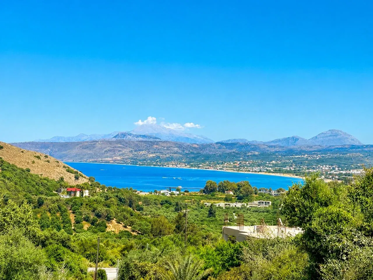 Sea-View 4,200 m² Plot for Sale in Georgioupolis, Apokoronas
