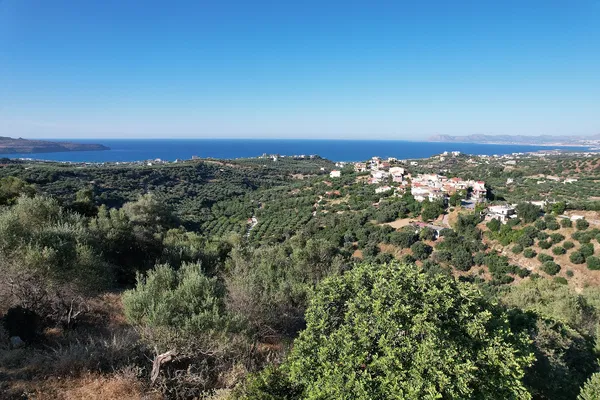 Sea-View 4,000 m² Plot of Land for Sale in Stalos, Chania — photo 2