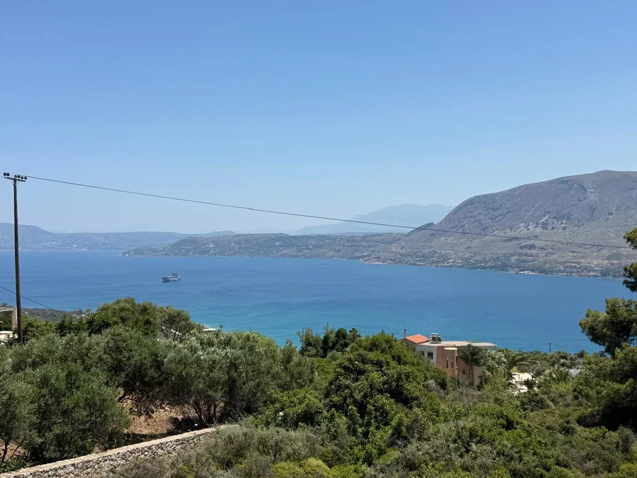 Sea-View 4,318 m² Plot for Sale in Pithari, Akrotiri