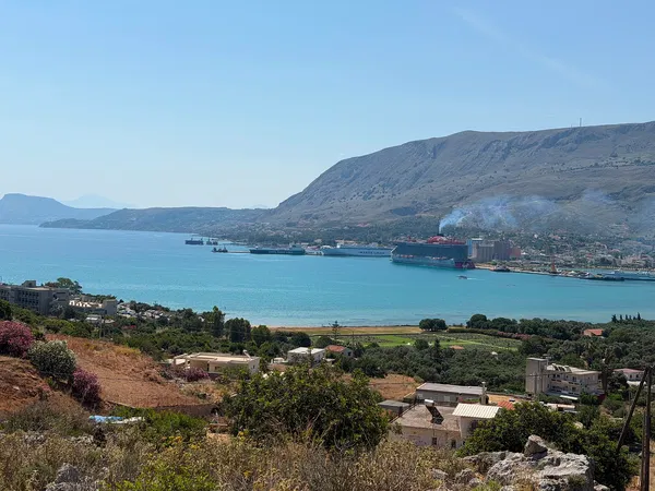 Sea-View 4,000 m² Land for Sale in Vlites, Chania