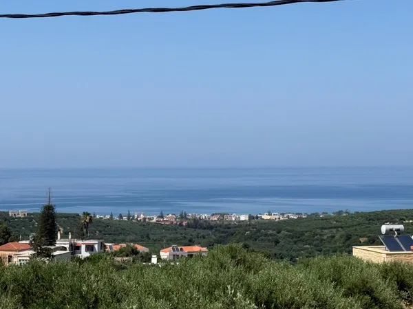 Sea-View 748 m² Land for Sale in Xamoudochori, Platanias