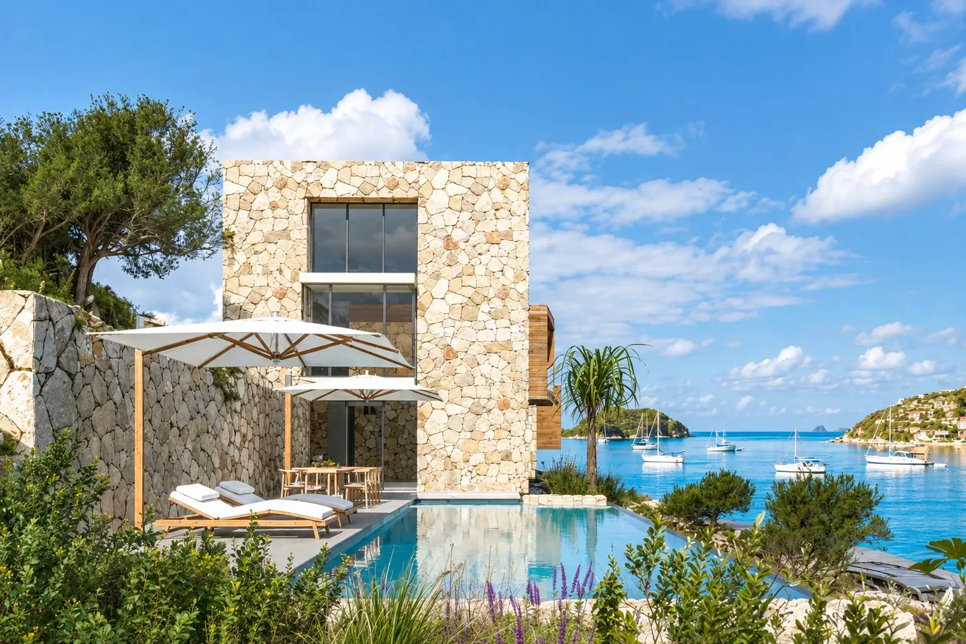 150 m² Sea-View Three-Bedroom Villa for Sale in Lefkada, Ionian Islands