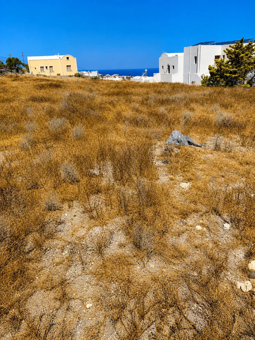 Sea-View 2,812 m² Land for Sale in Santorini, Cyclades