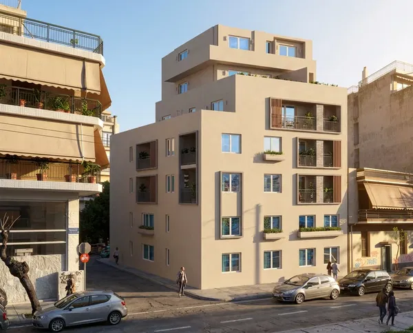 65 m² Two-Bedroom Apartment for Sale in Neos Kosmos, Athens Center