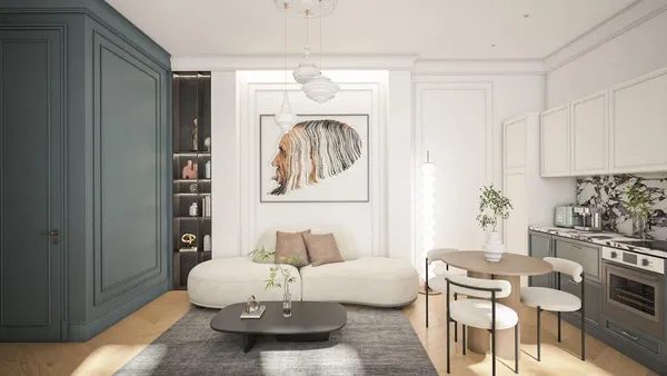 45 m² Apartment with One Bedrooms for Sale in Piraeus — photo 2