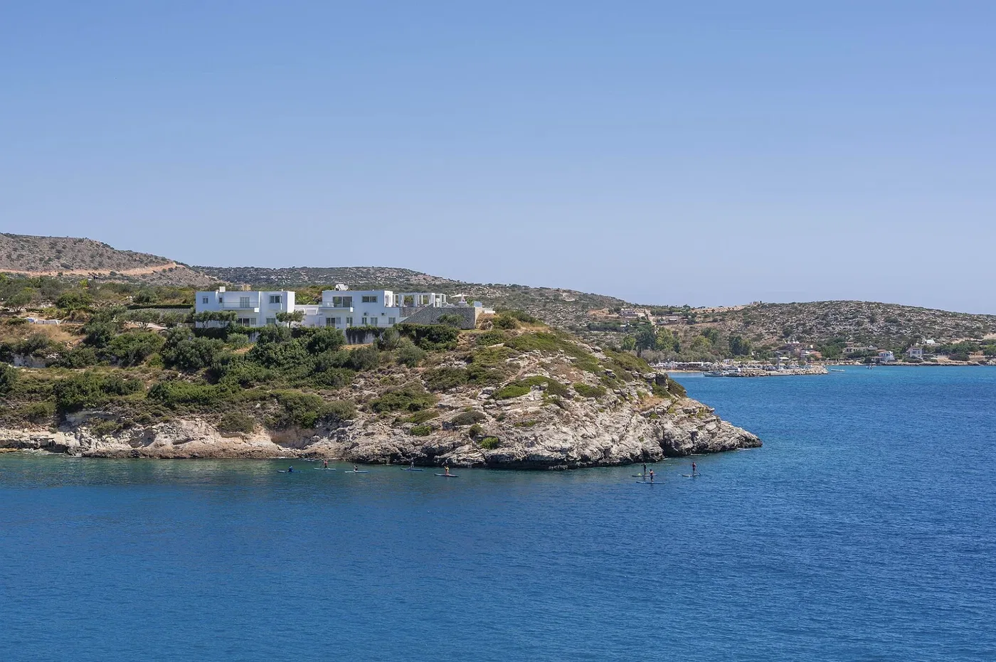 Sea-View 240 m² Villa with Six Bedrooms for Sale in Loutraki, Akrotiri