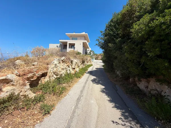 Sea-View 270 m² Plot of Land for Sale in Monte Vardia, Chania — photo 2