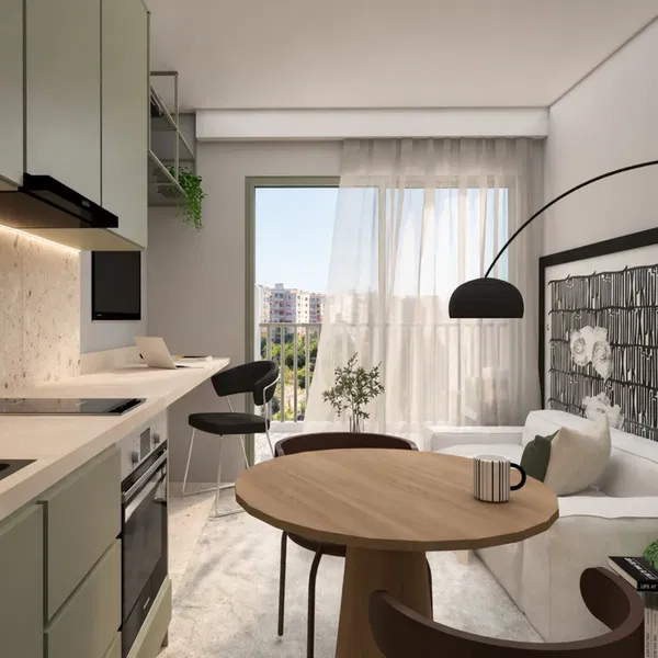 One-Bedroom Apartment for Sale in Piraeus with Balcony