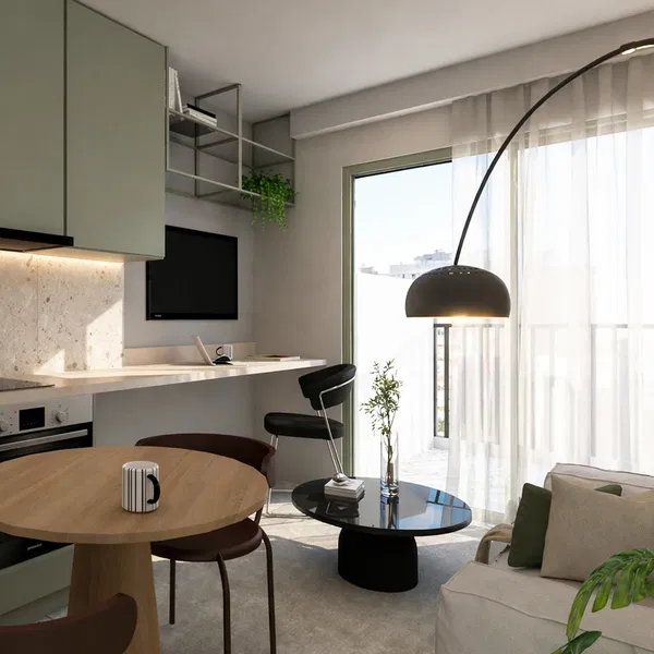 One-Bedroom Contemporary Apartment for Sale in Piraeus