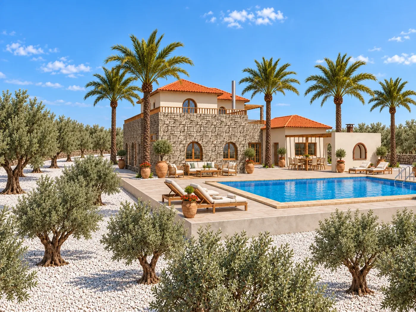 Sea-View 9,606 m² Plot for Sale in Kampani, Akrotiri