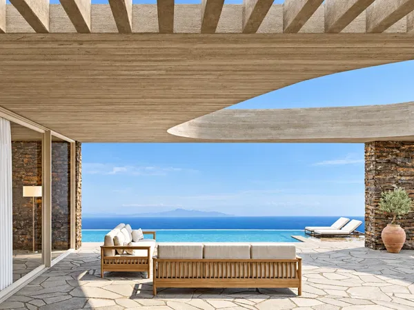 Sea View 240 m² Villa with Five Bedrooms for Sale in Kea, Cyclades — photo 5
