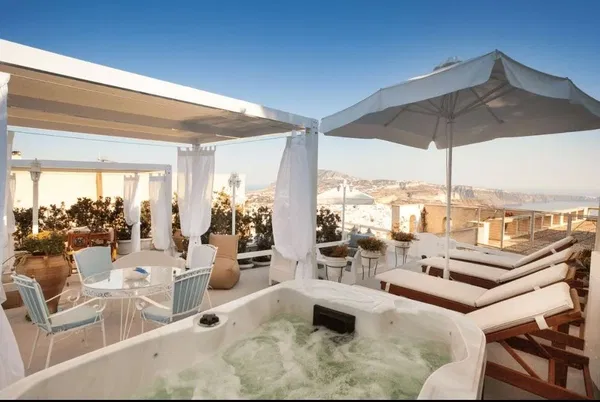 Renovated Three-Bedroom Villa for Sale in Santorini, Cyclades