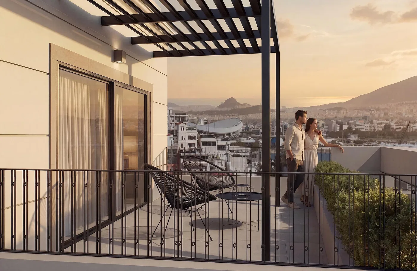 Sea View One-Bedroom Apartment for Sale in Piraeus