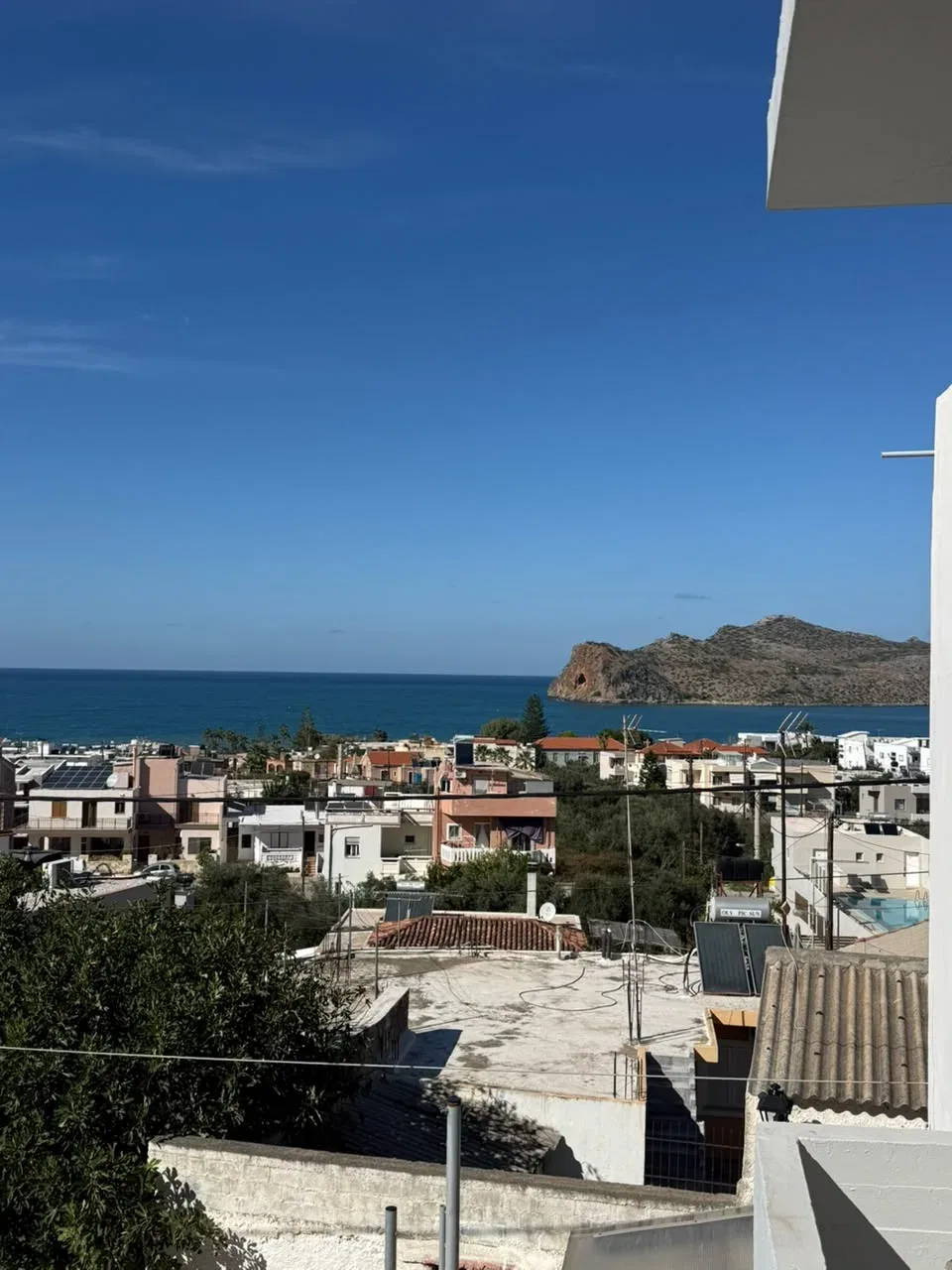 One-Bedroom Sea View Apartment for Sale in Agia Marina, Chania