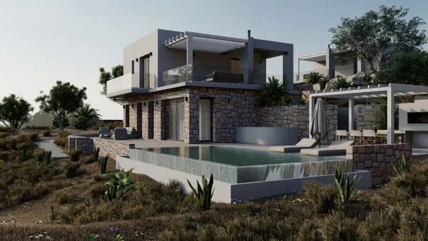 Three-Bedroom Villa for Sale in Rhodes, Dodecanese Islands with Balcony — photo 2