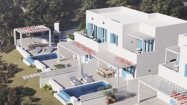 115 m² Villa with Three Bedrooms for Sale in East Rhodes, Rhodes with Balcony