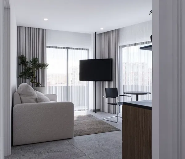 Renovated 67 m² Apartment with One Bedrooms for Sale in Gazi - Metaxourgio - Votanikos, Athens Center with Air conditioning — photo 2