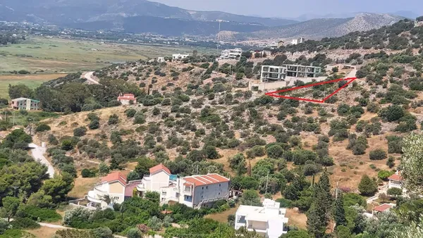 1,040 m² Land for Sale in Marathonas, Athens Eastern Suburbs — photo 2