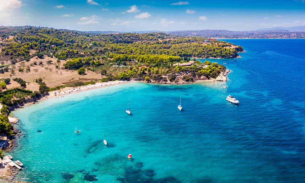 Sea-View 2,450 m² Plot of Land for Sale in Porto Heli, Argolida