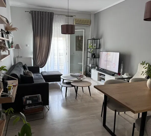 Renovated 75 m² Apartment with Two Bedrooms for Sale in Oreokastro Thessaloniki, Thessaloniki Western Suburbs