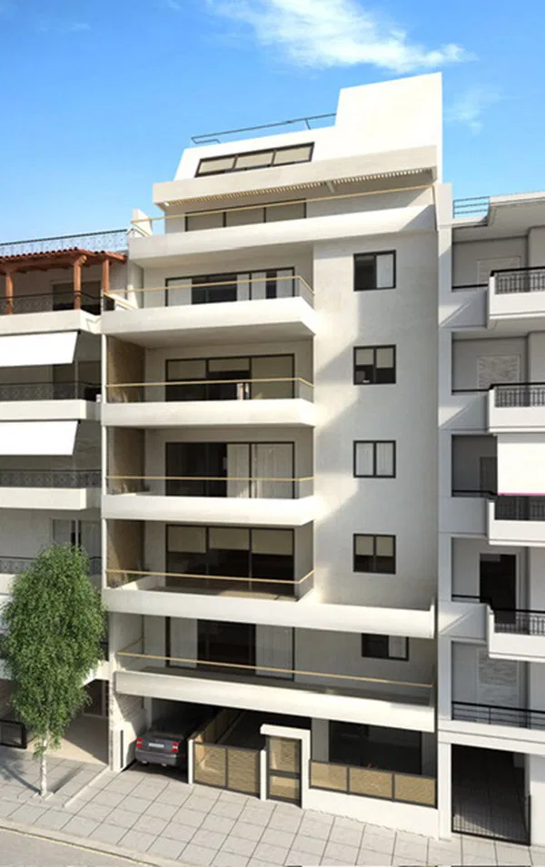 Two-Bedroom Apartment for Sale in Nea Smyrni, Athens Southern suburbs with Air conditioning