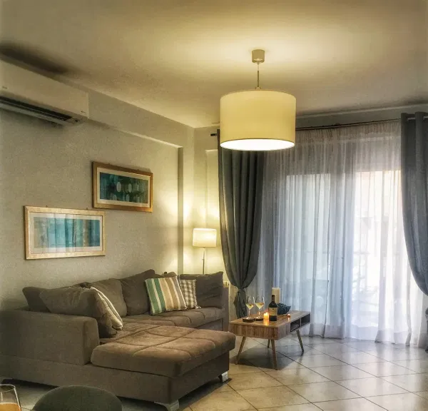 Modern 87 m² Apartment with Two Bedrooms for Rent in Agioi Apostoloi, Chania