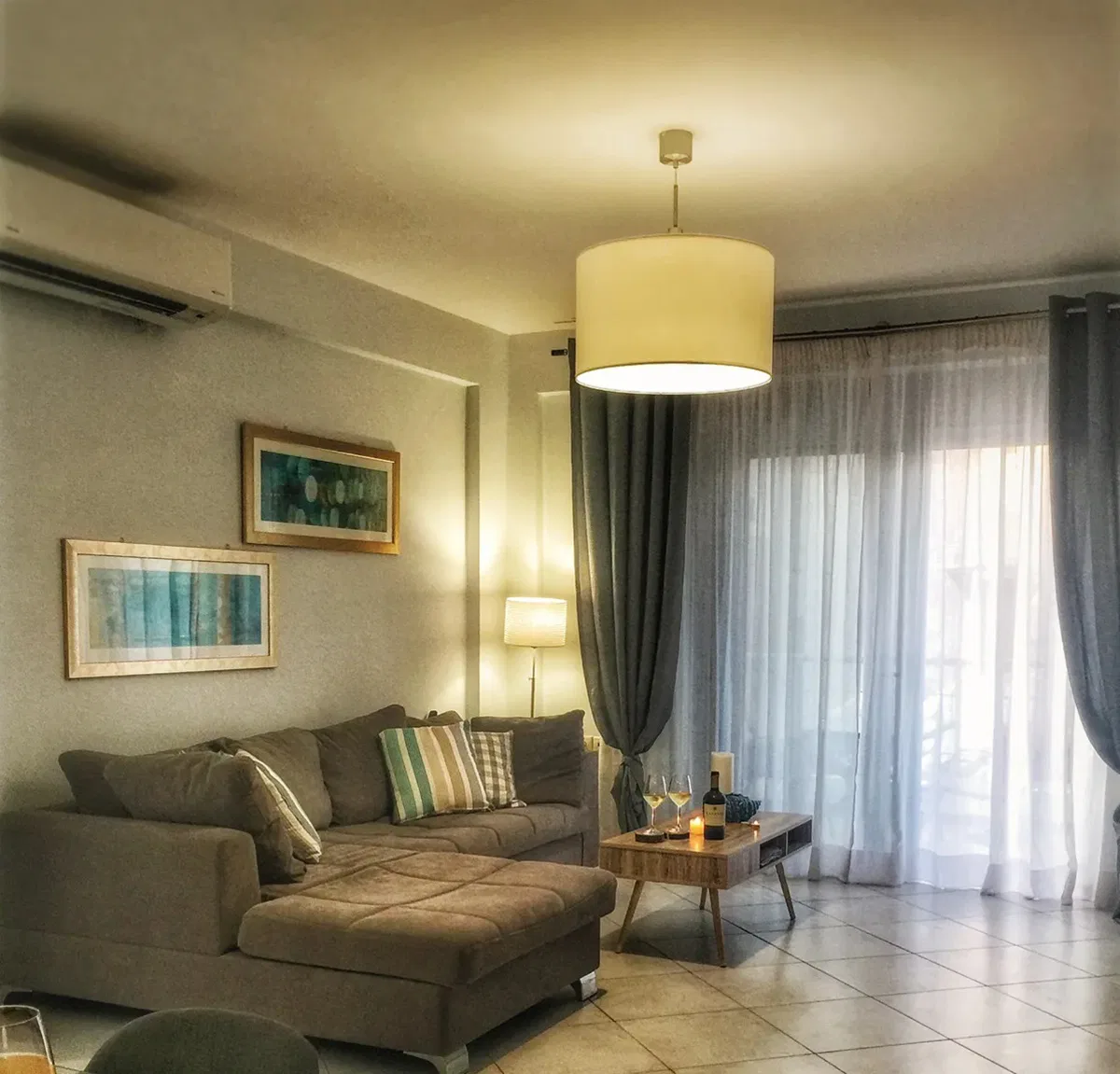 Modern 87 m² Apartment with Two Bedrooms for Rent in Agioi Apostoloi, Chania