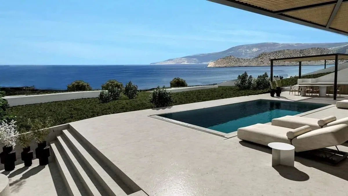 Sea View Two-Bedroom Villa for Sale in Karpathos, Dodecanese Islands