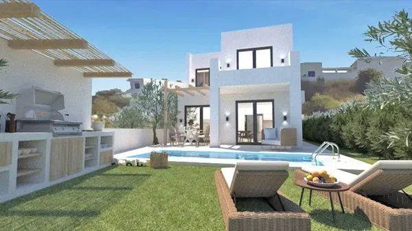 110 m² Newly Built Three-Bedroom Villa for Sale in Southern Rhodes, Rhodes