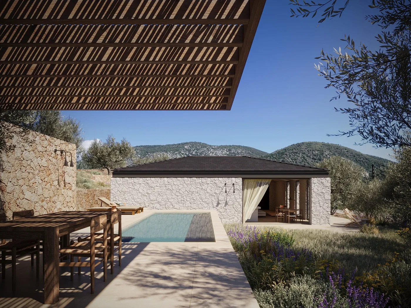 Three-Bedroom Sea View Villa for Sale in Epidaurus, Argolida