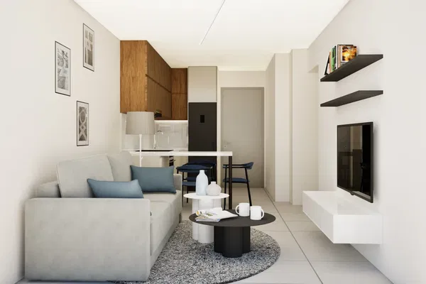 Renovated 44 m² Apartment with One Bedrooms for Sale in Analipsi - Mpotsari - Nea Paralia, Thessaloniki Center
