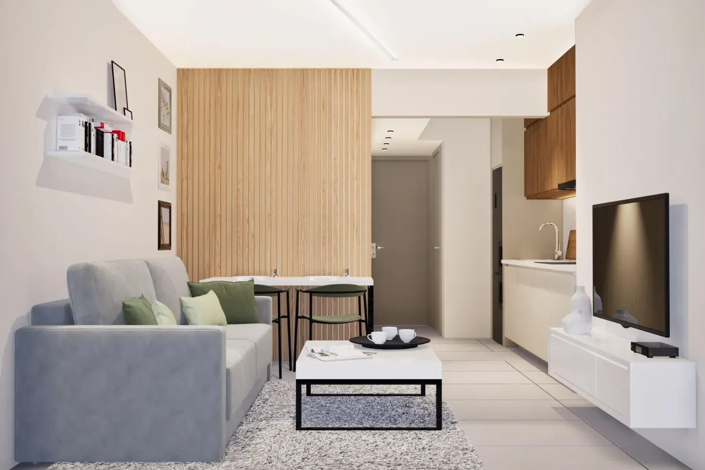 Renovated One-Bedroom Apartment for Sale in Analipsi - Mpotsari - Nea Paralia, Thessaloniki Center