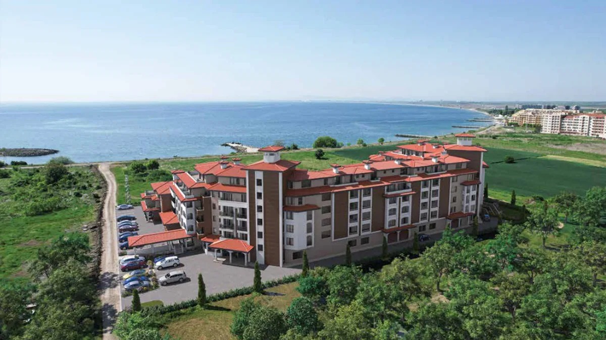 Sea View 49 m² Apartment with One Bedrooms for Sale in Aheloy, Burgas