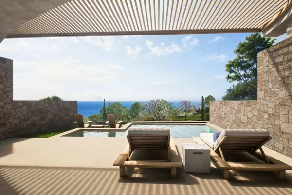Sea View Three-Bedroom Villa for Sale in Chios, Eastern Aegean