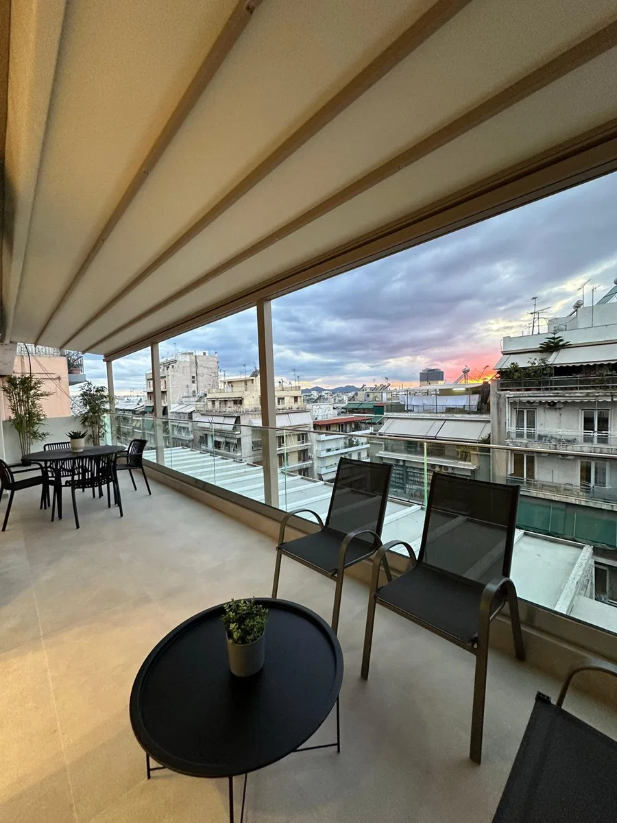 Renovated Two-Bedroom Apartment for Sale in Moschato, Piraeus Suburbs with Alarm system