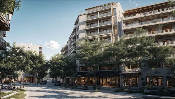 One-Bedroom Apartment for Sale in Center Athens, Athens Center with Autonomous gas heating — photo 2