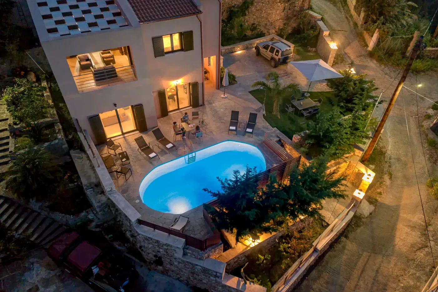 Sea-View Four-Bedroom Villa for Sale in Nio Chorio, Apokoronas