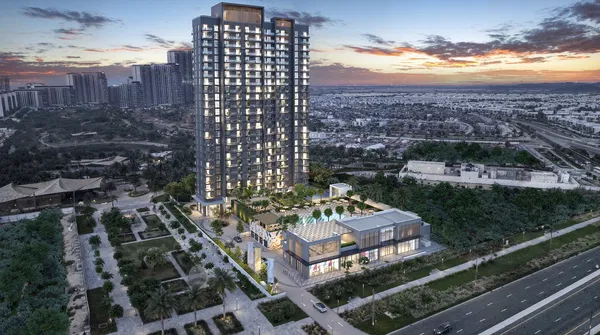 One-Bedroom Apartment for Sale in Dubai, UAE with Floor to ceiling windows — photo 2