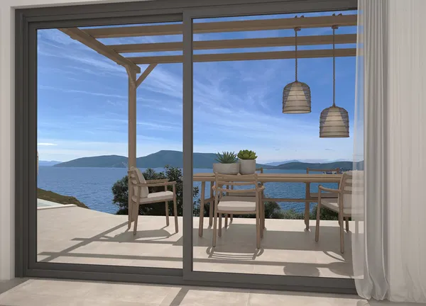 125 m² Sea-View Four-Bedroom Villa for Sale in Evia, Sterea Hellas — photo 4