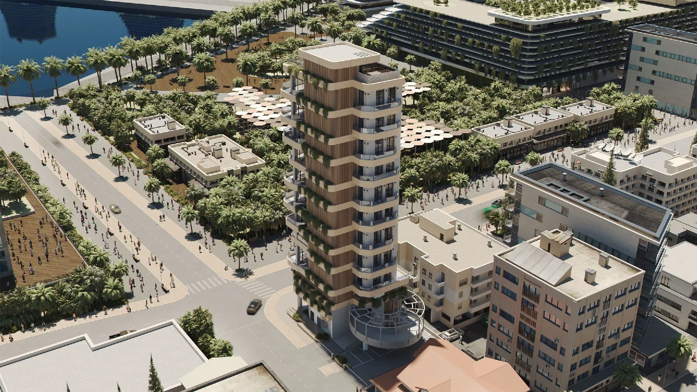 223 m² Sea-View Three-Bedroom Apartment for Sale in Larnaca, Cyprus