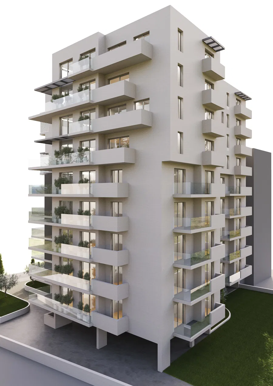 Newly Built 113 m² Apartment with Two Bedrooms for Sale in Palaio Faliro, Athens Southern suburbs