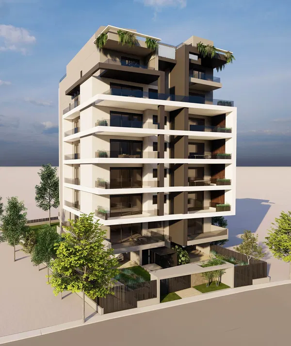Two-Bedroom Apartment for Sale in Alimos, Athens Southern suburbs with Aluminium frames