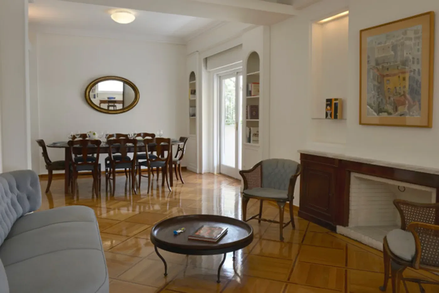 Four-Bedroom Renovated Apartment for Rent in Kolonaki - Lycabettus, Athens Center