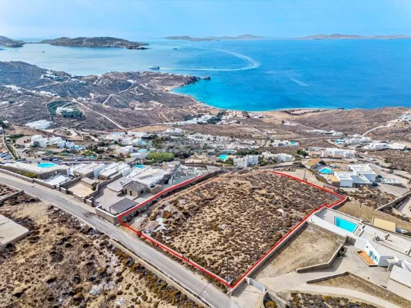 Sea-View 4,001 m² Plot for Sale in Mykonos, Cyclades