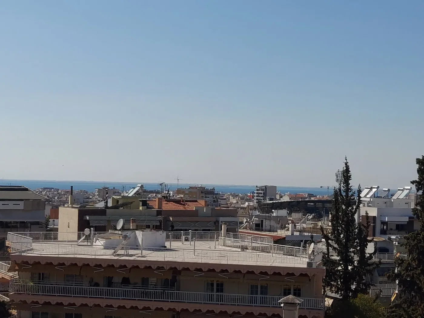 Sea View Two-Bedroom Apartment for Sale in Charilaou, Thessaloniki Center