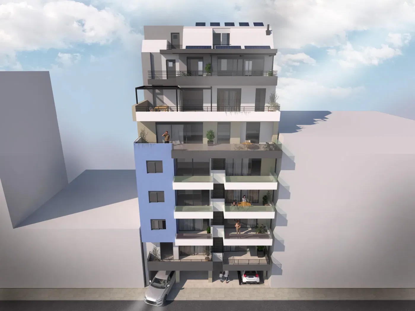 Contemporary 70 m² Apartment with One Bedrooms for Sale in Neos Kosmos, Athens Center