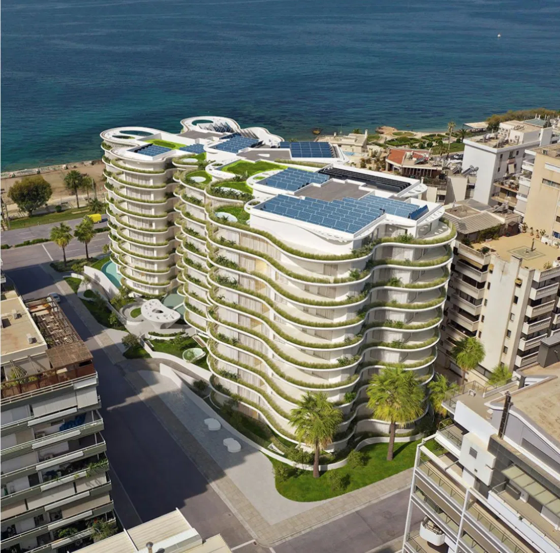 92 m² Two-Bedroom Contemporary Apartment for Sale in Palaio Faliro, Athens Southern suburbs